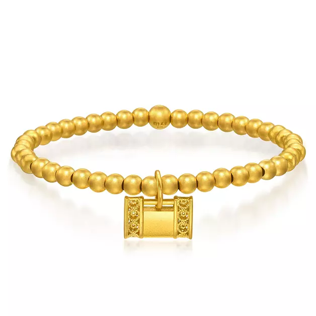 CHOW SANG SANG 999.9 24K Pure Gold Bracelet Price-by-Weight 5.98g