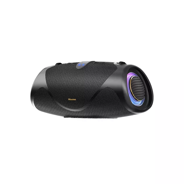 Hisense WeBoom - Portable Bluetooth Speaker,IP67 Waterproof, Dustproof, and Shockproof, Up to 24H Playback Time,Bass Boost,Ambient Light,Bluetooth 6.0,Auracast, WeBoom