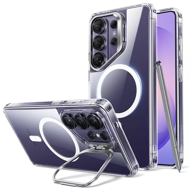 ESR for Samsung Galaxy S26 Plus Case Flex Stand, Clear