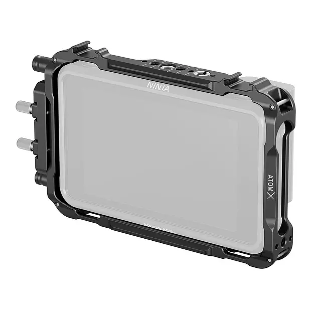 SmallRig Monitor Cage for Atomos Ninja V and Ninja V+,Built-in NATO Rail and HDMI Cable Clamp Monitor Cage CMA2209