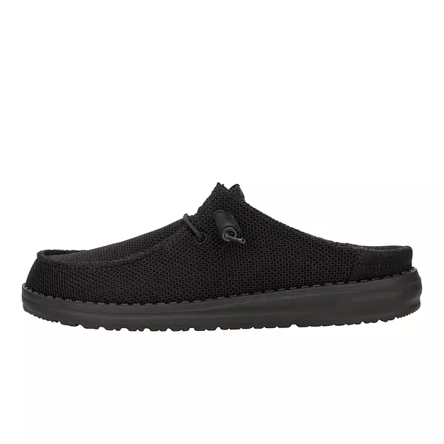 HEYDUDE Wendy Slip Stretch Sox Black Size 10, Women’s Shoes, Women’s Slip-on Loafers, Comfortable & Light-Weight