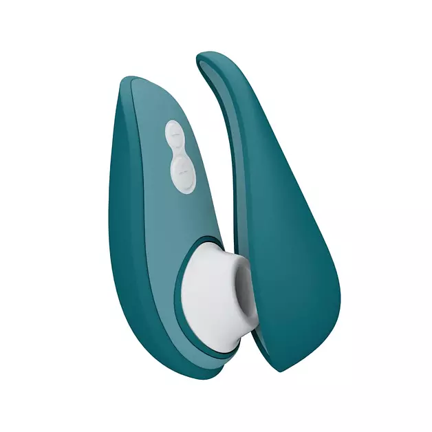 Womanizer Liberty 2 Pleasure Air Clit Sucker, Clitoral Stimulator, Petrol