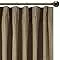 Joydeco Oatmeal Linen Pinch Pleated Curtains 40x90 Inches for Bedroom