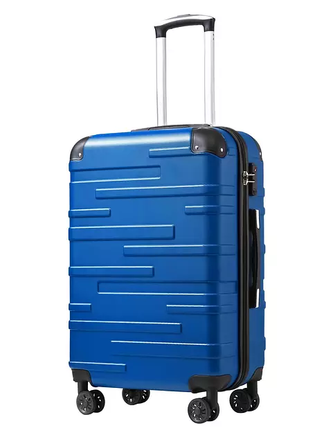 Coolife Hardside ABS Luggage, TSA Lock, Spinner Wheels, 20in Carry-On