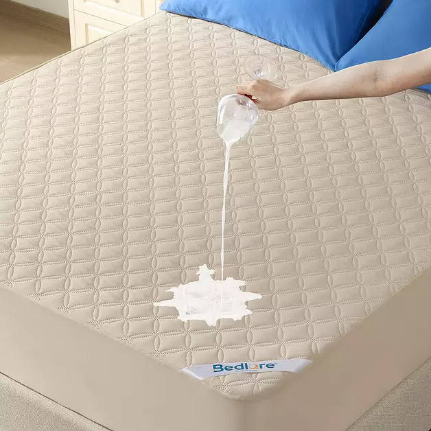 BEDLORE Waterproof Twin Mattress Protector, Deep Pocket Fit, Washable