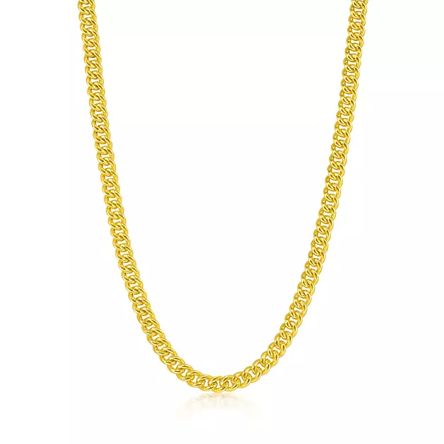 CHOW SANG SANG 999.9 24K Pure Gold Necklace Price-by-Weight 14.59g