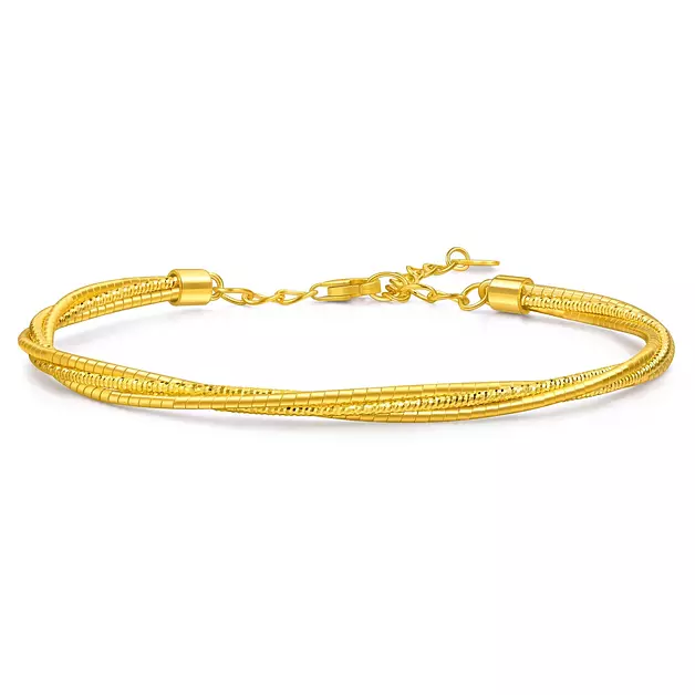 CHOW SANG SANG 999 Gold Bangle Price-by-Weight 12.35g