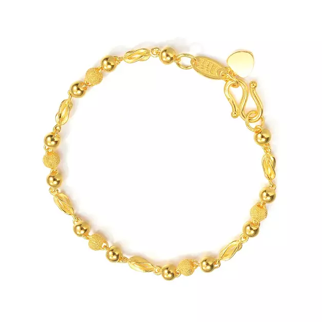 CHOW SANG SANG 999.9 24K Pure Gold Bracelet Price-by-Weight 9.73g
