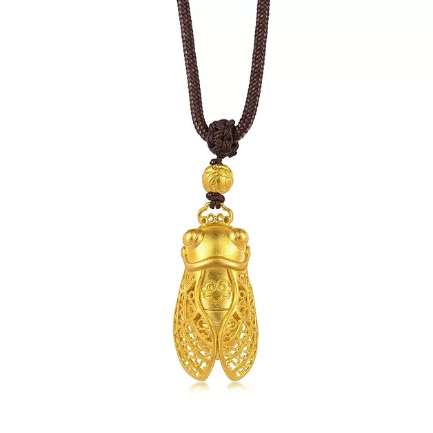 CHOW SANG SANG 999.9 24K Pure Gold Necklace Price-by-Weight 22.08g