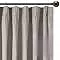 Joydeco Linen Natural Pinch Pleated Curtains 40x108 Inches for Bedroom