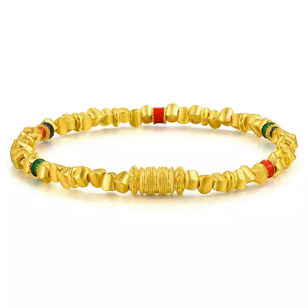 CHOW SANG SANG 999.9 24K Pure Gold Bracelet Price-by-Weight 11.97g